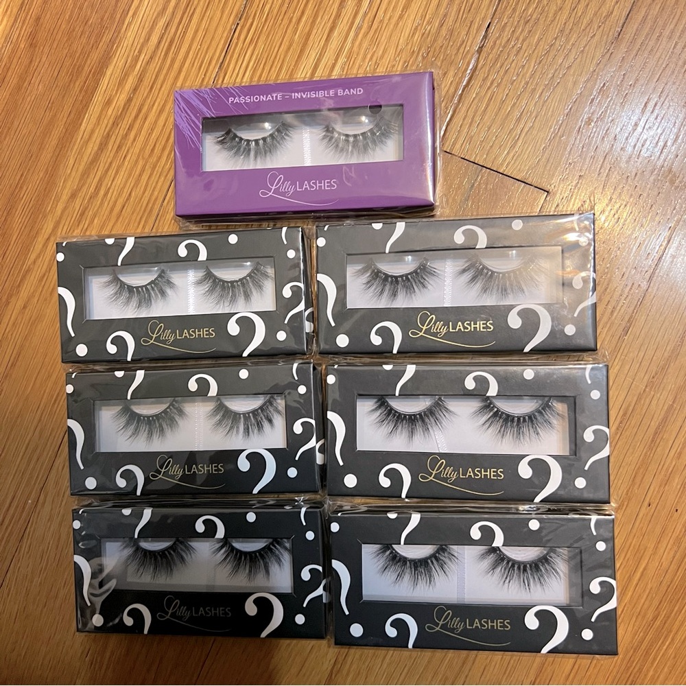 Lilly Lashes. Lot of 7. Brand New, never opened.